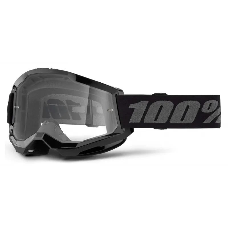 Ochelari motocross 100% STRATA2 BLACK 24 Ofertă de sezon